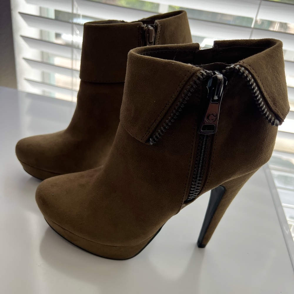 Olive Green Bootie